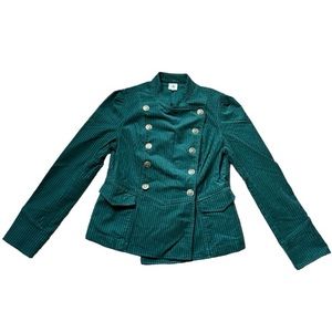 CAbi Green Lennon Jacket Size Medium